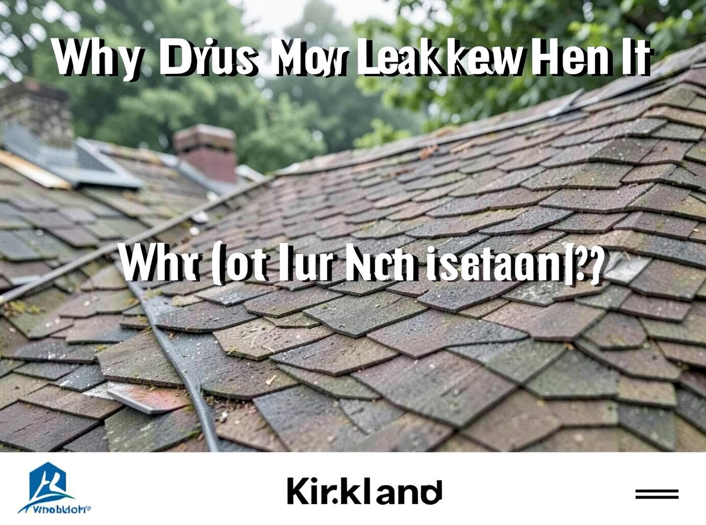 Why Does My Roof Leak When It Rains Hard (But Not in Light Rain)?