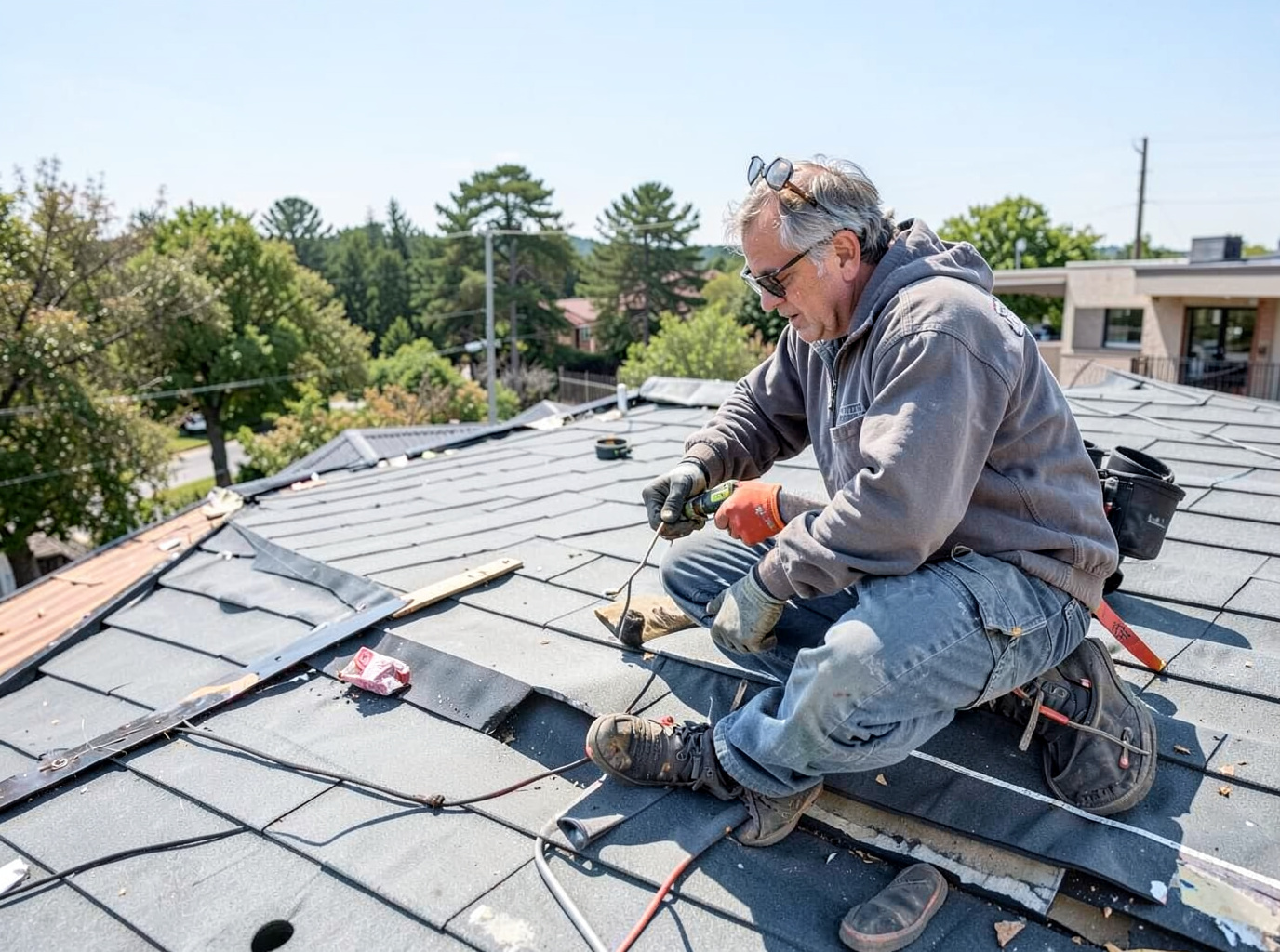 roof repair by Kirkland Roof & Leak Pros in Kirkland, WA