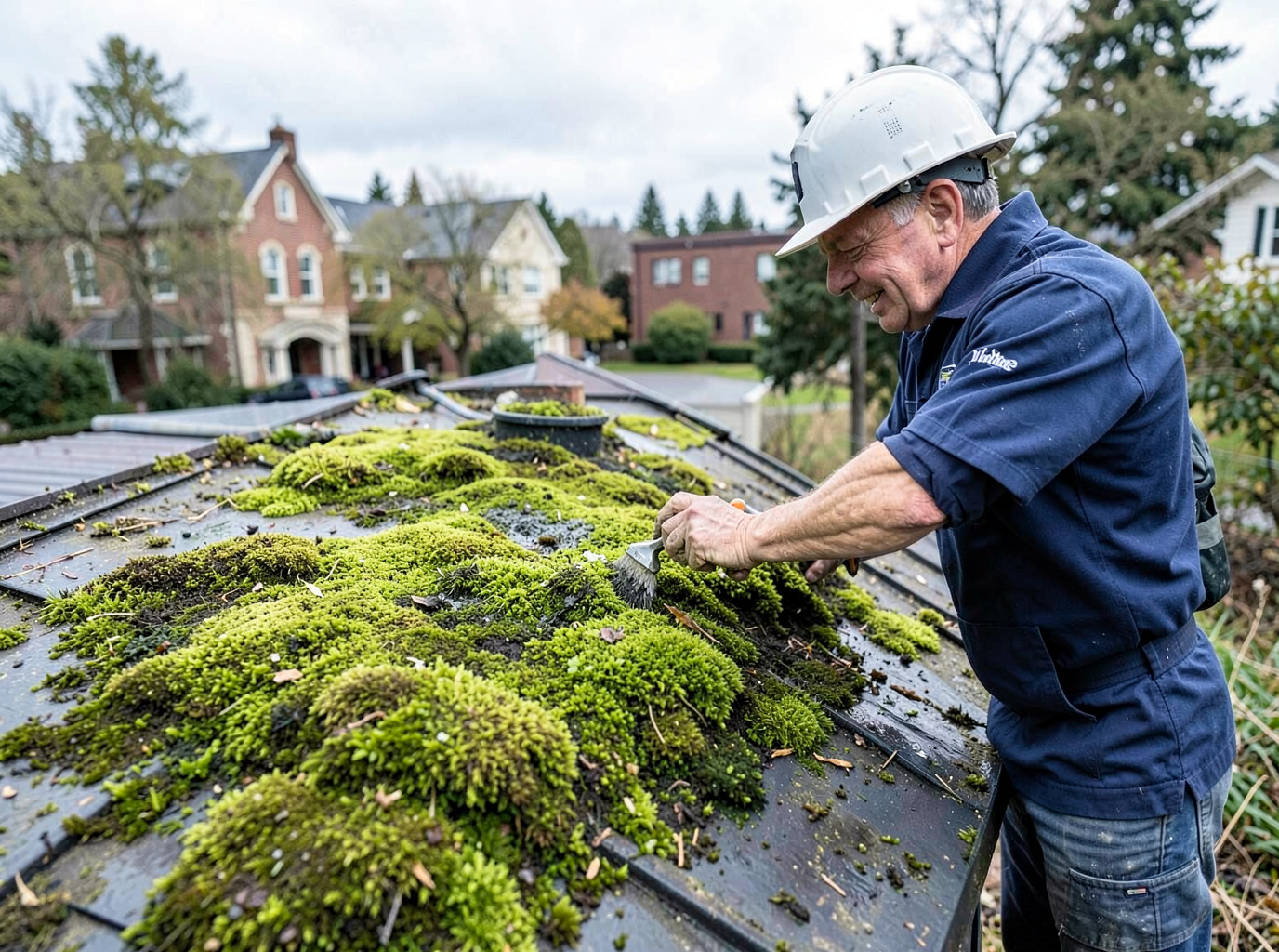 Roof Moss & Algae Removal in Kirkland, WA